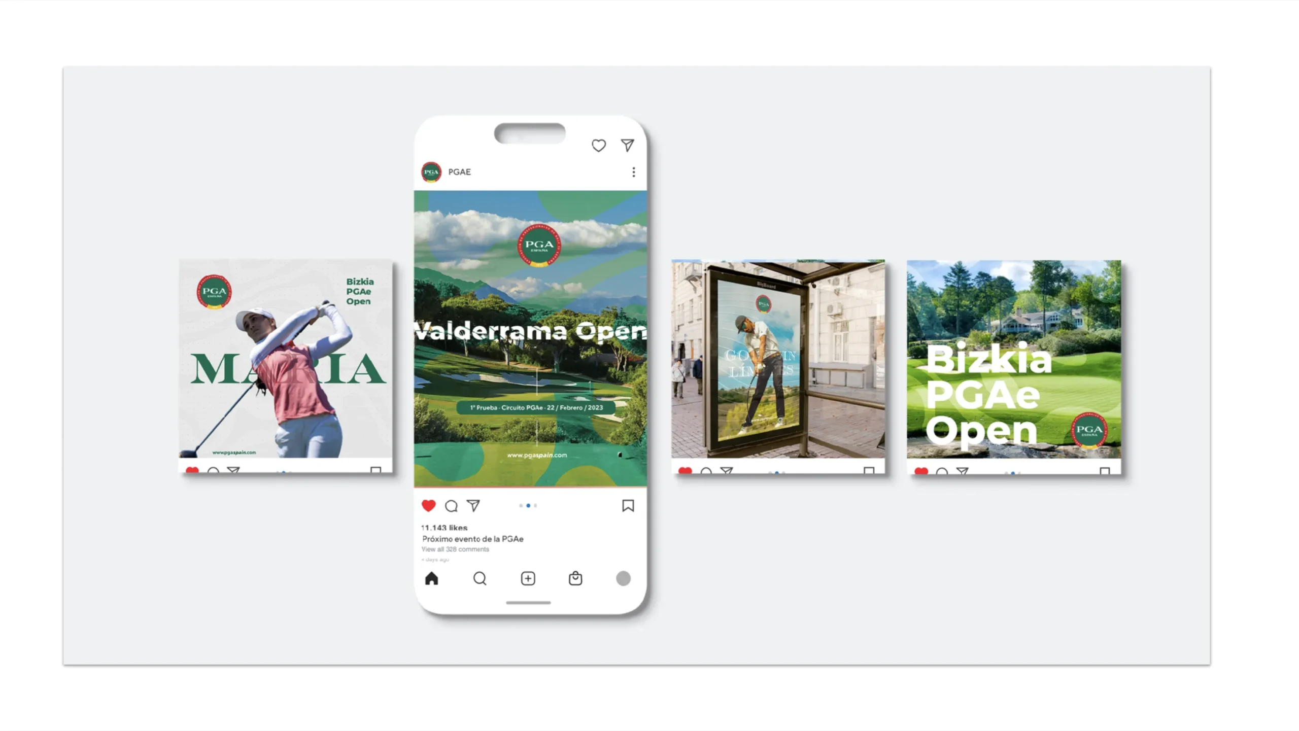 Descubre cómo revitalizamos la marca de la PGA de España. Un proyecto integral de branding e identidad visual para modernizar la institución líder del golf.