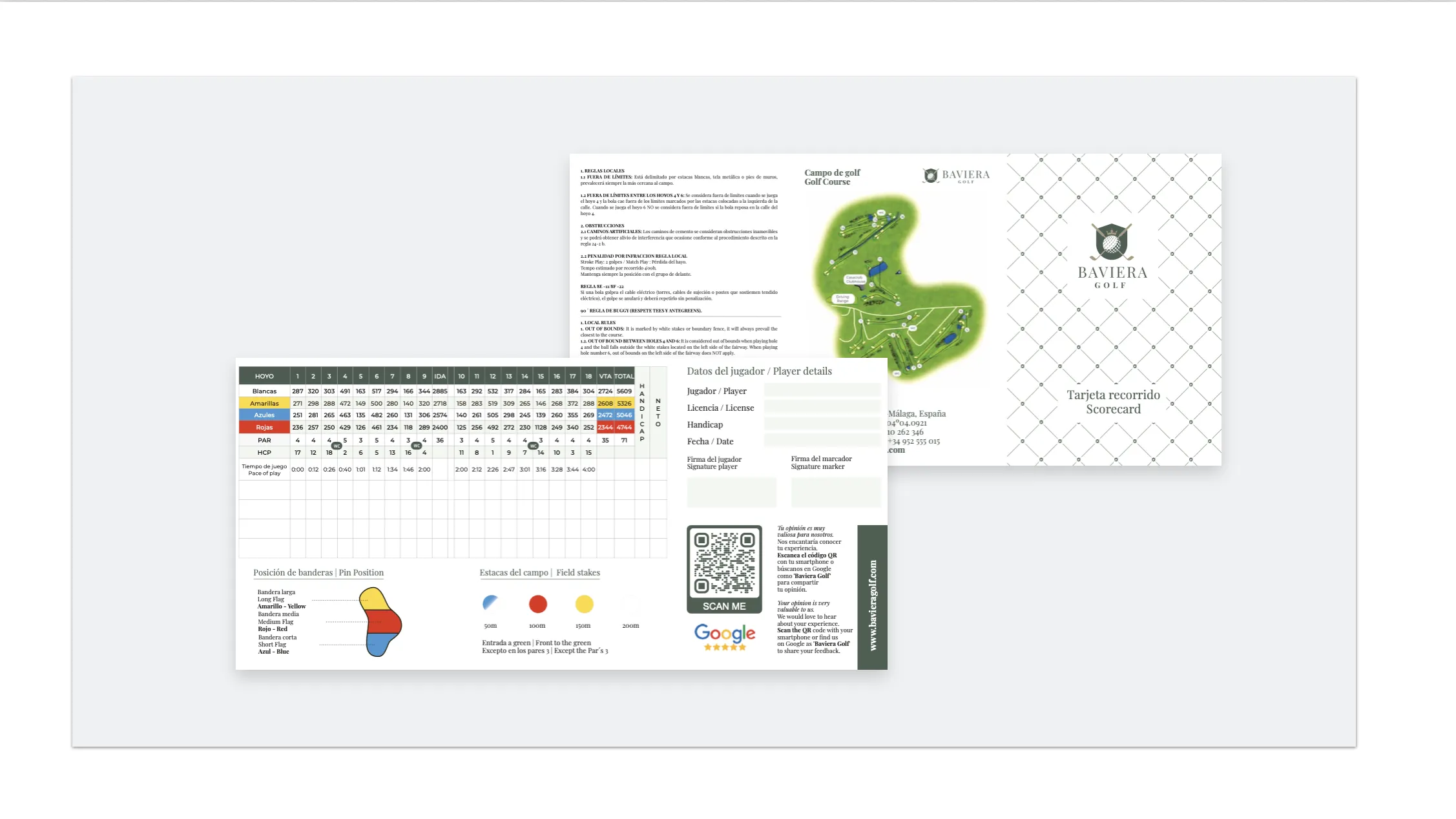 Proyecto de branding para Baviera Golf. Conoce cómo su nueva identidad visual, logotipo y estrategia de marca refuerzan su posicionamiento como un campo de golf exclusivo. Baviera Golf 2