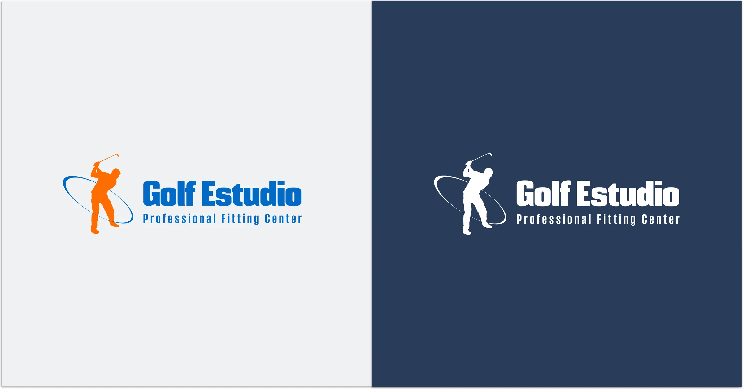 Identidad de Golf Estudio Cádiz, centro indoor de golf