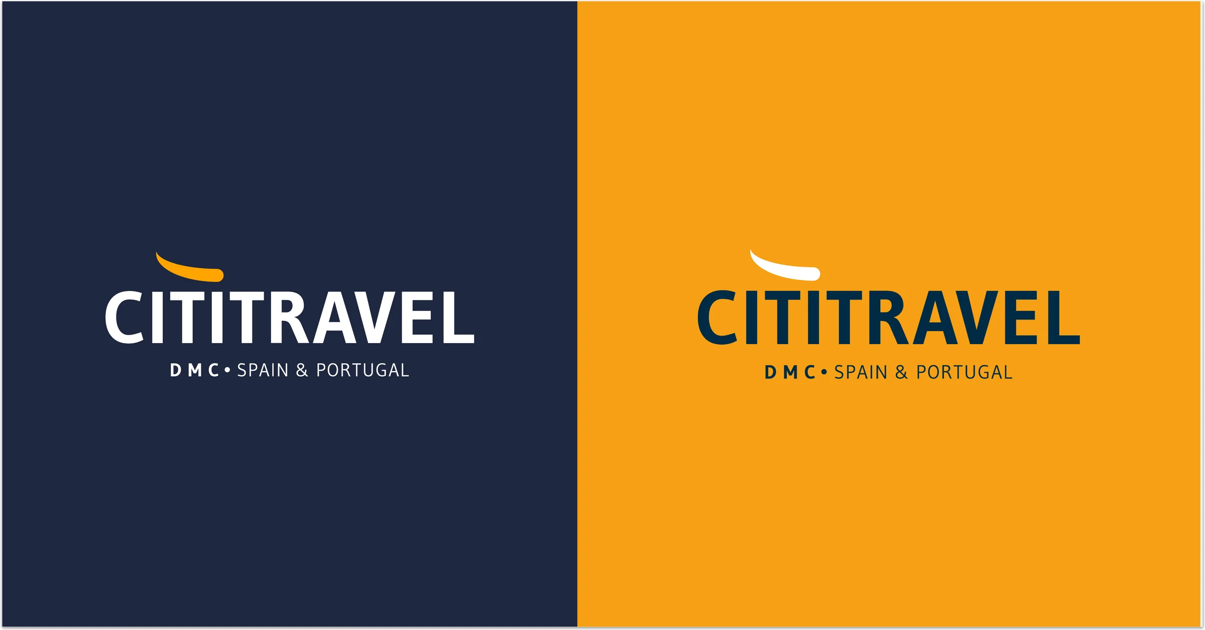 Identidad corporativa de Cititravel DMC aplicada a distintos soportes