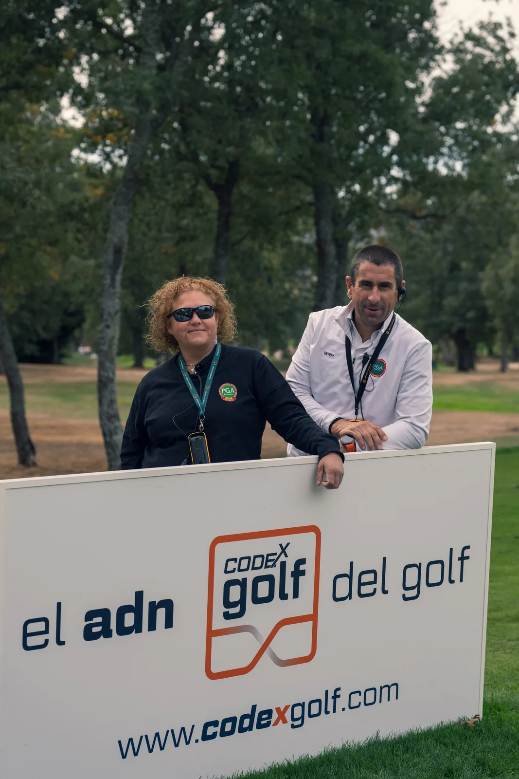Producción audiovisual con dron en un torneo de golf